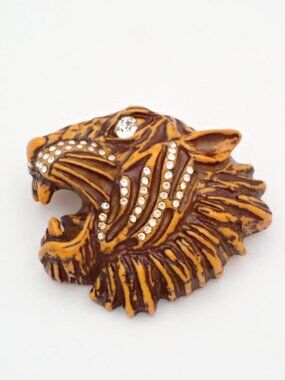 Gucci Tiger Brooch in Dustbag